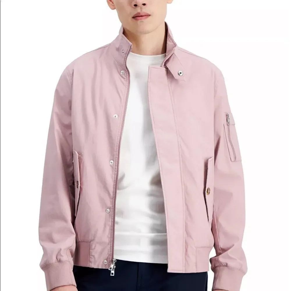 MICHAEL KORS Men's Ripstop Bomber Jacket Small - Picture 8 of 10